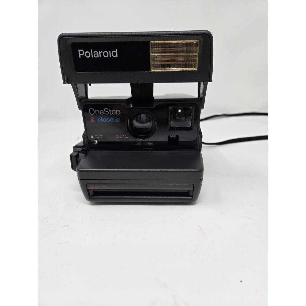 Vintage Polaroid OneStep CloseUp 600 Series Instant Film Camera with Strap testd - Picture 9 of 9